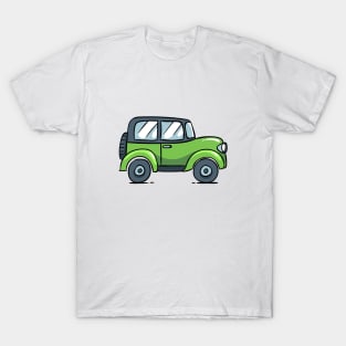 Cartoon Car / Jeep T-Shirt